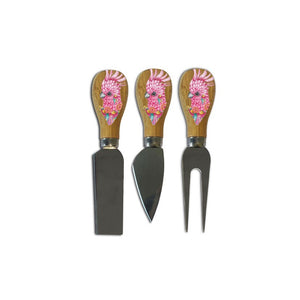 Magnetic Cheese Knife Block / Grace The Galah