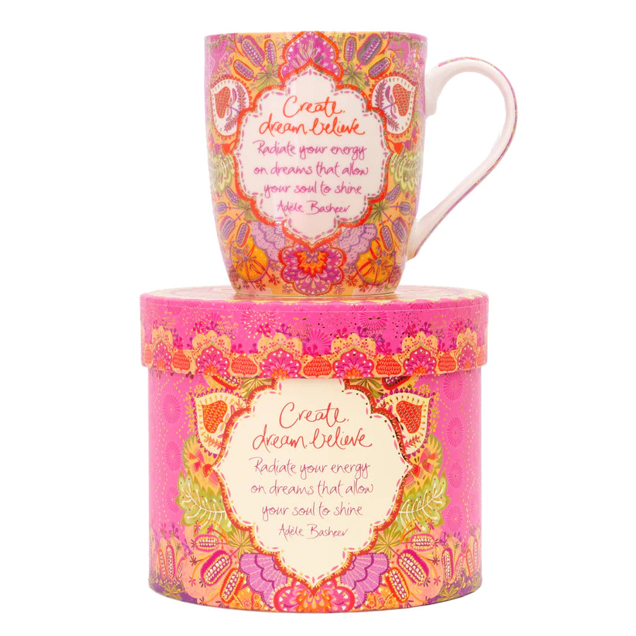 'Create Dream Believe' Mug