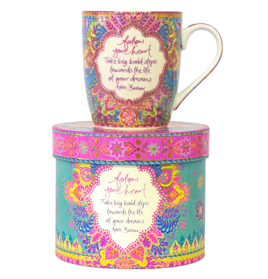 'Follow Your Heart' Mug