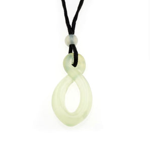 New Jade Infinity Pendant