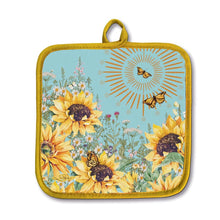 Load image into Gallery viewer, Oven Mitt &amp; Pot Holder Set / Fields Of Gold
