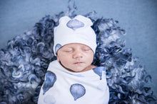 Load image into Gallery viewer, Cloud Chaser / Snuggle Swaddle &amp; Beanie Set
