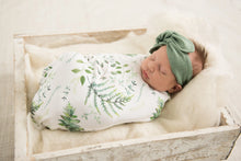 Load image into Gallery viewer, Enchanted / Snuggle Swaddle &amp; Beanie Set
