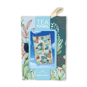 Tea Towel / Blue Wren