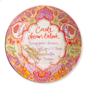 'Create Dream Believe' Trinket Dish