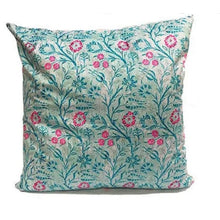Load image into Gallery viewer, Venezia Turquoise 2 Velvet Cushion / Square
